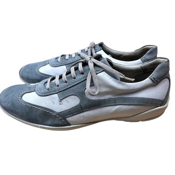 Taryn Rose Sneakers Mens 11.5 Leather Lace Up Athleisure Running Made In Italy - Picture 1 of 13